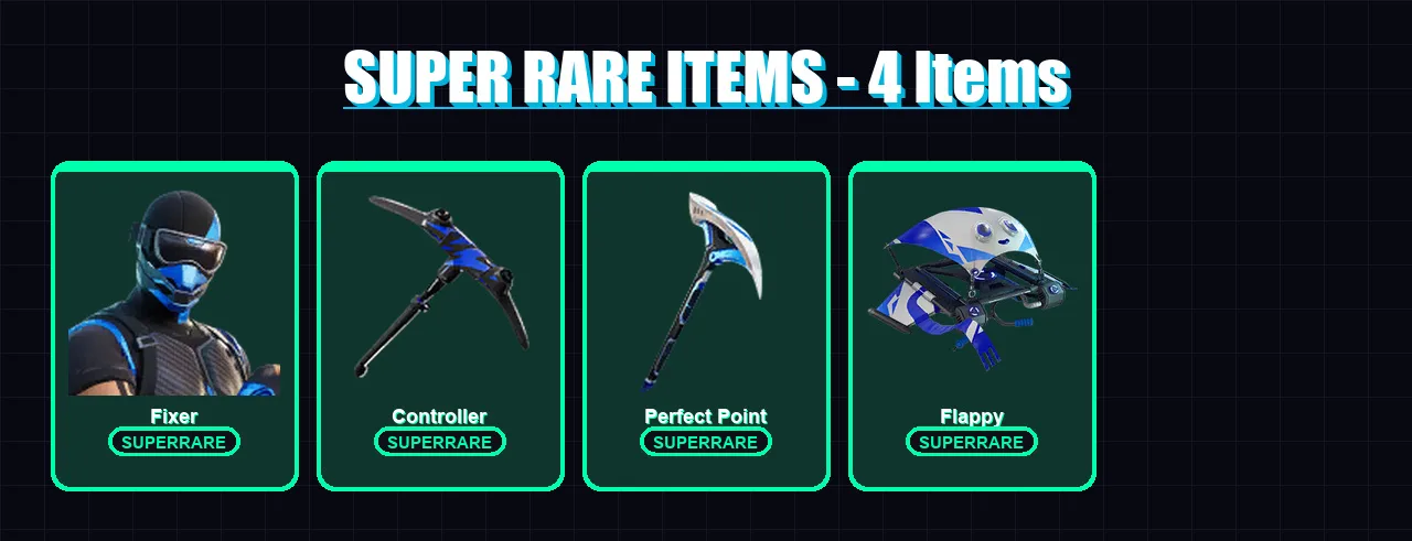 [PC/XBOX] | Fixer | Predator | Kymera | Mecha Cuddle Master | Mandalorian | 42 skin | 42 pickaxe | 42 emote | 44 glider | Lv804