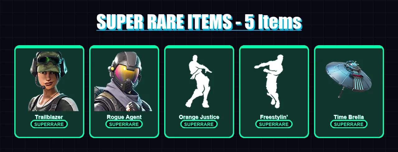 [SWITCH/PC] | Trailblazer | Rogue Agent | Raptor | Lt. Evergreen | Holiday Boxy | 9 skin | 33 pickaxe | 41 emote | 46 glider | Lv885