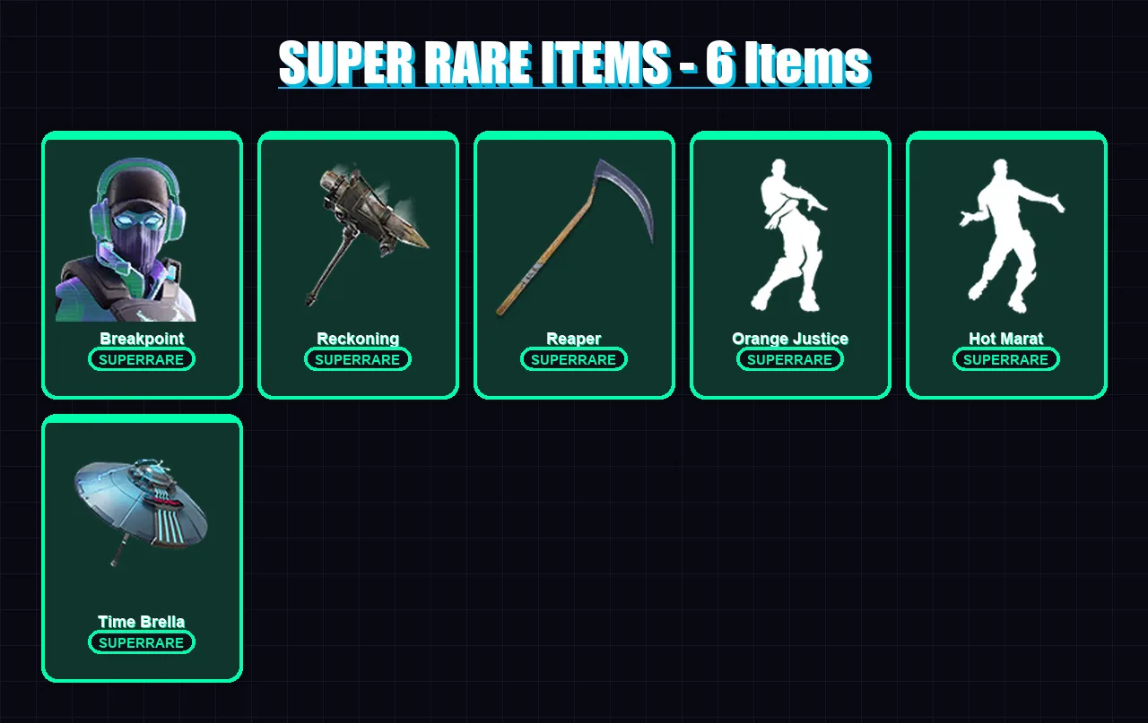 [PS4/PS5/XBOX/PC] | Breakpoint | Zenith | Drift | Frozen Red Knight | Lynx | 92 skin | 120 pickaxe | 104 emote | 105 glider | Lv1933
