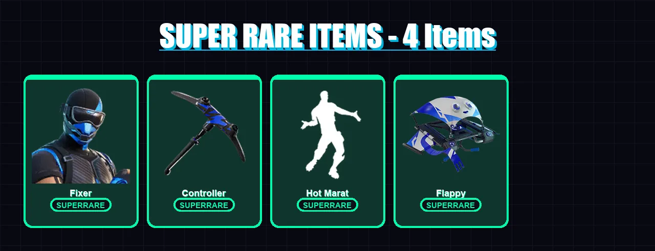 [PS4/PS5/XBOX/PC] | Fixer | Snap | Catalyst | Deadpool | The Scientist | 114 skin | 131 pickaxe | 105 emote | 126 glider | Lv1911
