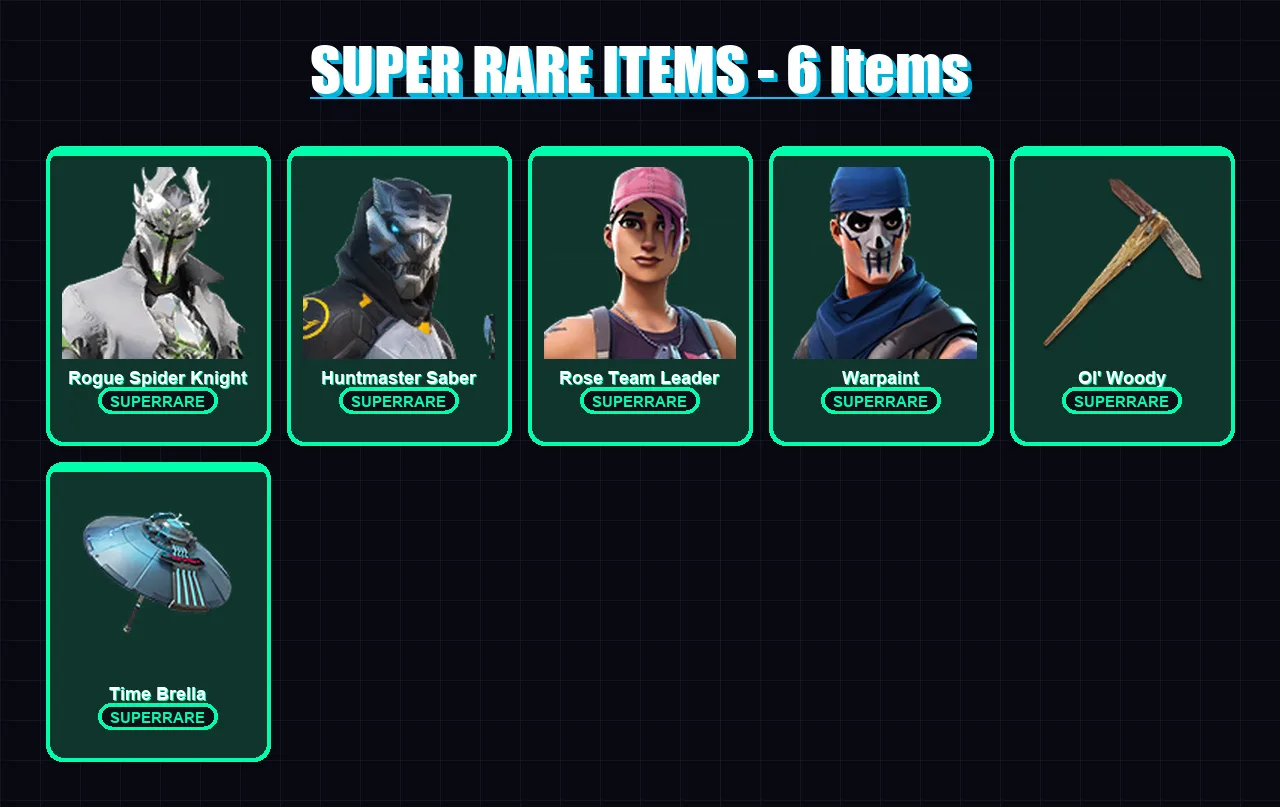 [PC/XBOX/PSN] | Rogue Spider Knight | Huntmaster Saber | Rose Team Leader | 132 skin | Lv1353