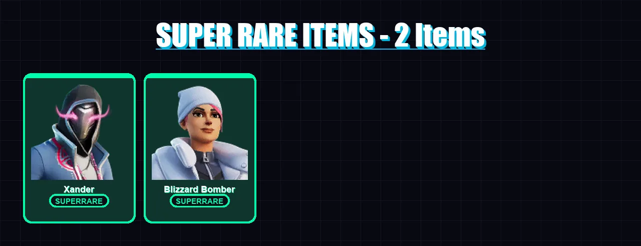 [PS4/PS5/XBOX/PC] | Xander | Blizzard Bomber | Era | Snap | Optimus Prime | 37 skin | 52 pickaxe | 35 emote | 47 glider | Lv491