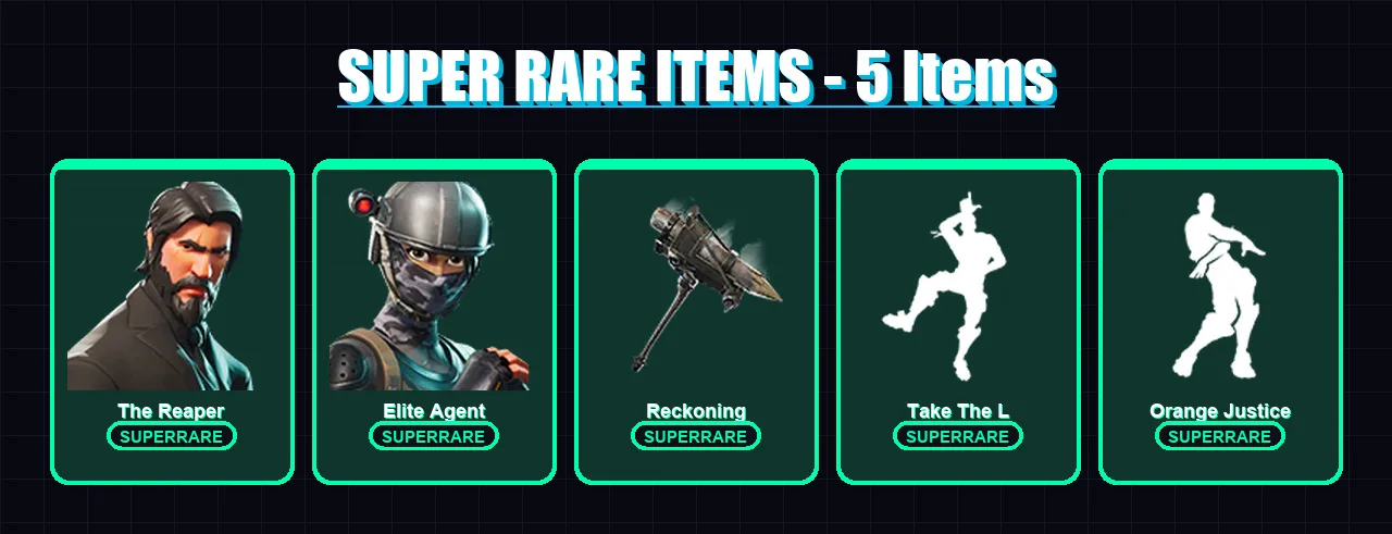 [PC/PSN] | The Reaper | Elite Agent | Lynx | Ragnarok | Hybrid | 71 skin | 48 pickaxe | 55 emote | 49 glider | Lv597