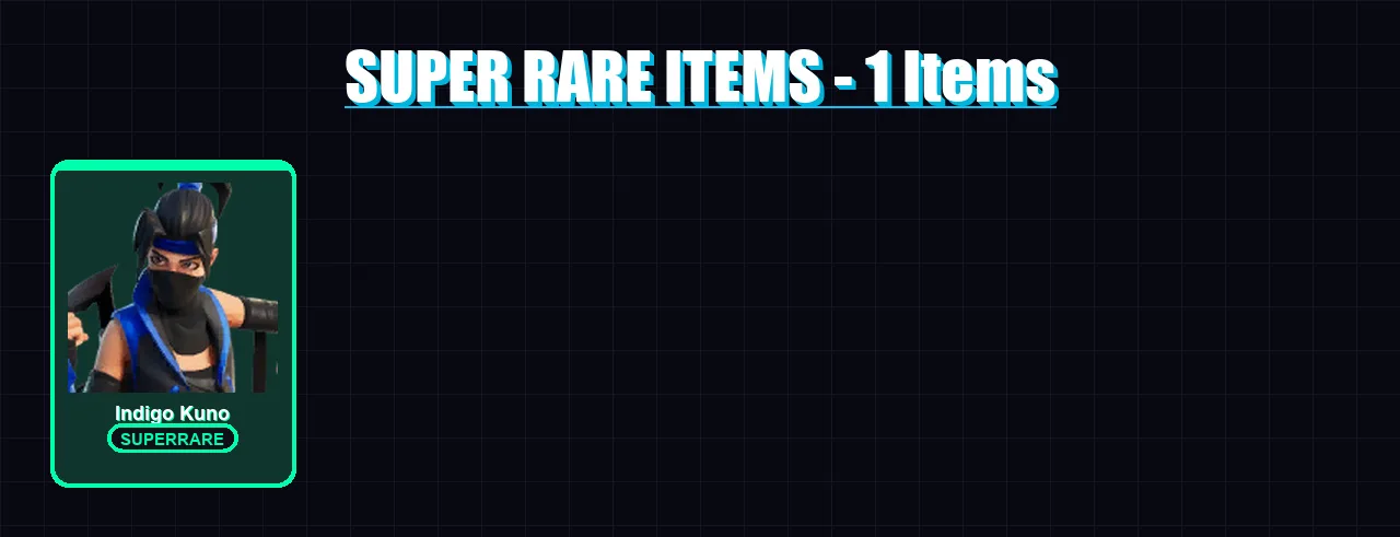 [PC/XBOX/PSN] | Indigo Kuno | Son Goku | Beerus | Luxe Patroller | Dylan | 49 skin | 91 pickaxe | 53 emote | 60 glider | Lv1059