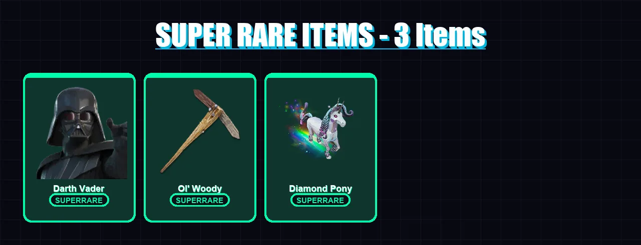[PC/XBOX] | Darth Vader | Twyn | The Imagined | The Origin | Paradigm (Reality-659) | 82 skin | 75 pickaxe | 92 emote | 65 glider | Lv835
