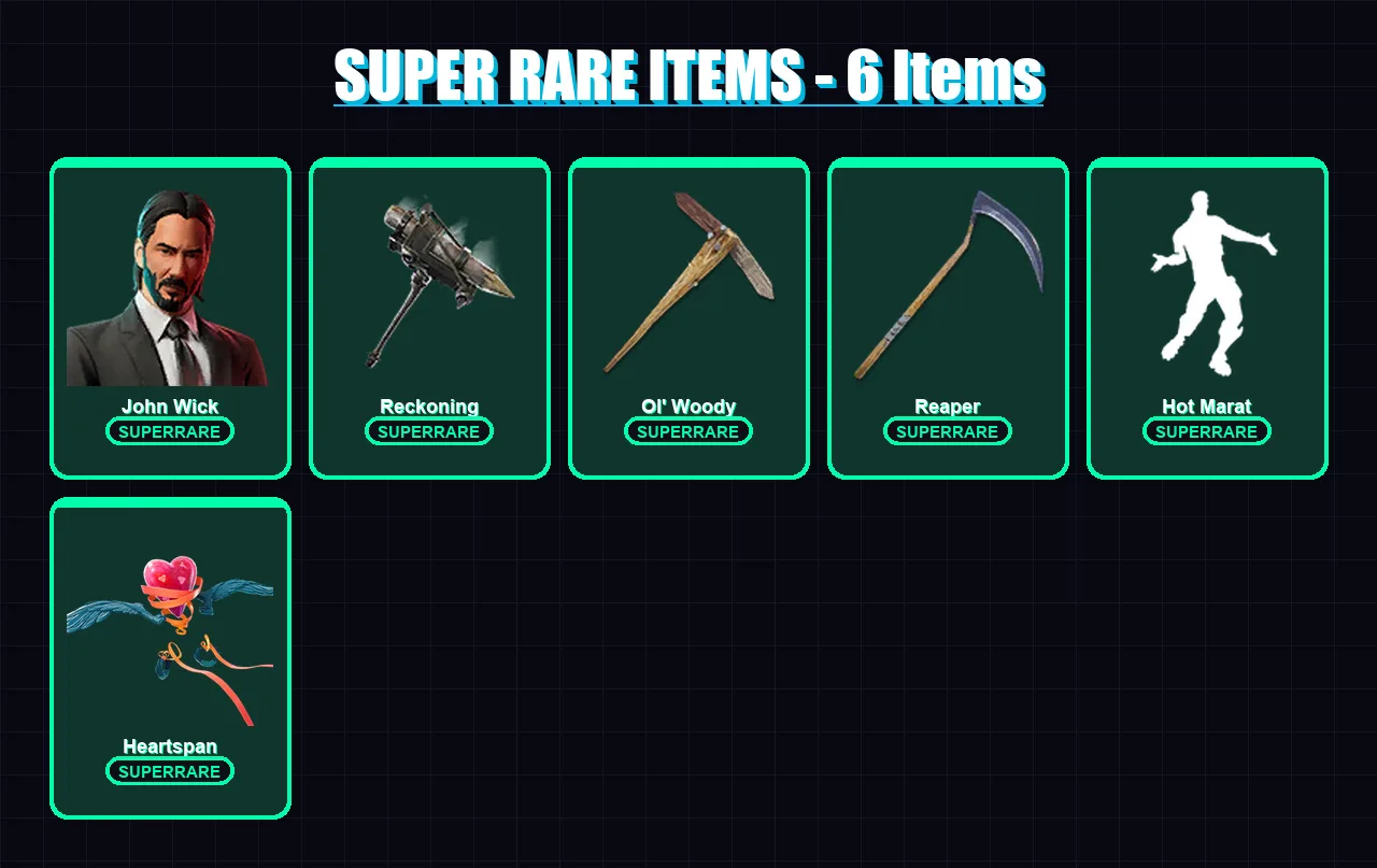 [PC/XBOX/PSN] | John Wick | The Cube Queen | Paradigm (Reality-659) | Dire | Kymera | 133 skin | 126 pickaxe | 103 emote | 115 glider | Lv1959