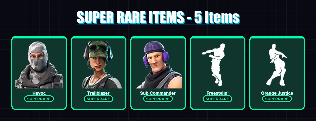 [PC/XBOX/PSN] | Havoc | Trailblazer | Sub Commander | Mandalorian | Era | 52 skin | 54 pickaxe | 42 emote | 49 glider | Lv584
