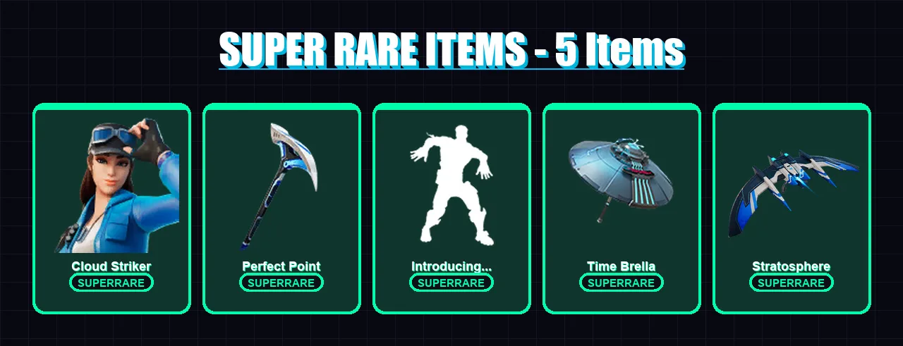 [PC/XBOX] | Cloud Striker | Zeus | Valeria | Peter Griffin | Hades | 62 skin | 88 pickaxe | 59 emote | 67 glider | Lv1052 — Fortnite account