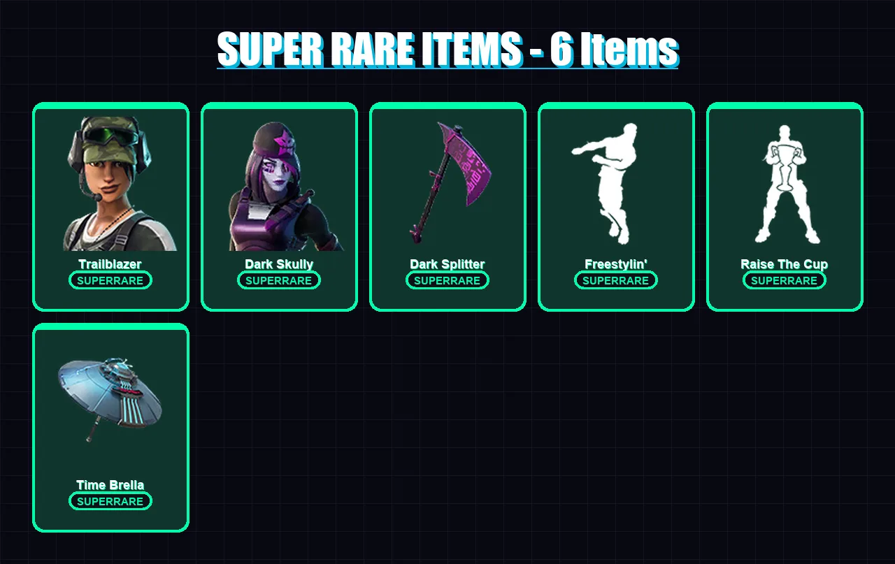 [PC/PSN] | Trailblazer | Dark Skully | Gear Specialist Maya | Zenith | Midas | 239 skin | 305 pickaxe | 239 emote | 208 glider | Lv5937
