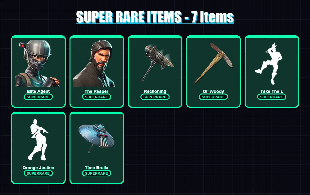 [PC/XBOX/PSN] | Elite Agent | The Reaper | Deadpool | Carbide | Ronin | 58 skin | 45 pickaxe | 40 emote | 40 glider | Lv504 — Game account