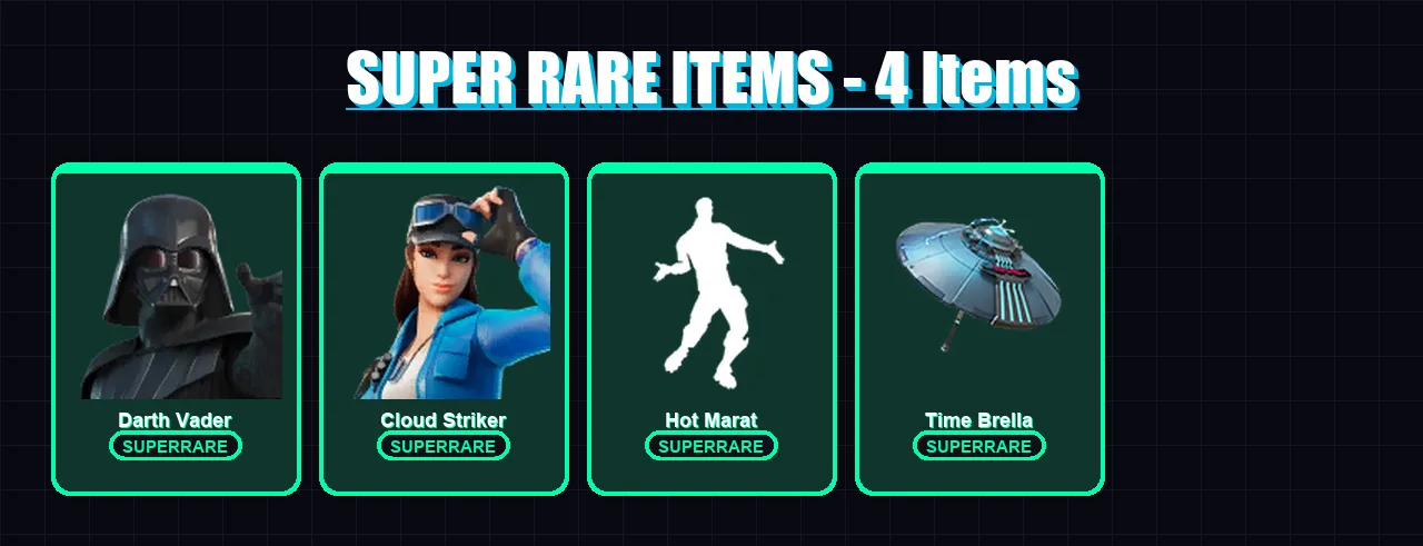 [PC/XBOX] | Darth Vader | Cloud Striker | Renzo the Destroyer | Torin | Blackheart | 107 skin | 156 pickaxe | 119 emote | 149 glider | Lv2227