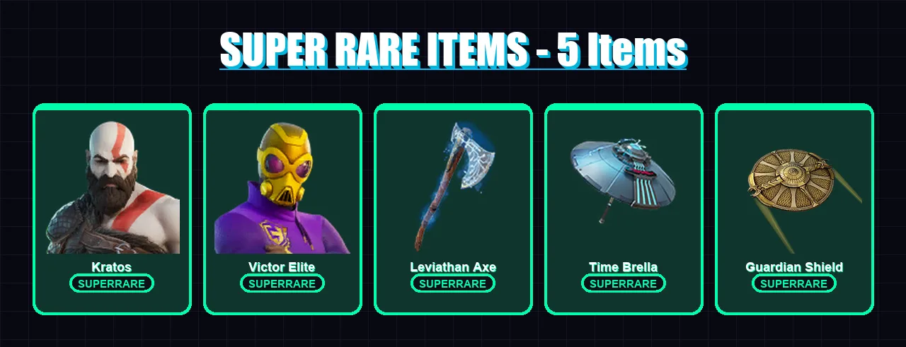 [PS4/PS5/XBOX/PC] | Kratos | Victor Elite | Eternal Knight | Mandalorian | Twyn | 257 skin | 288 pickaxe | 202 emote | 215 glider | Lv5529