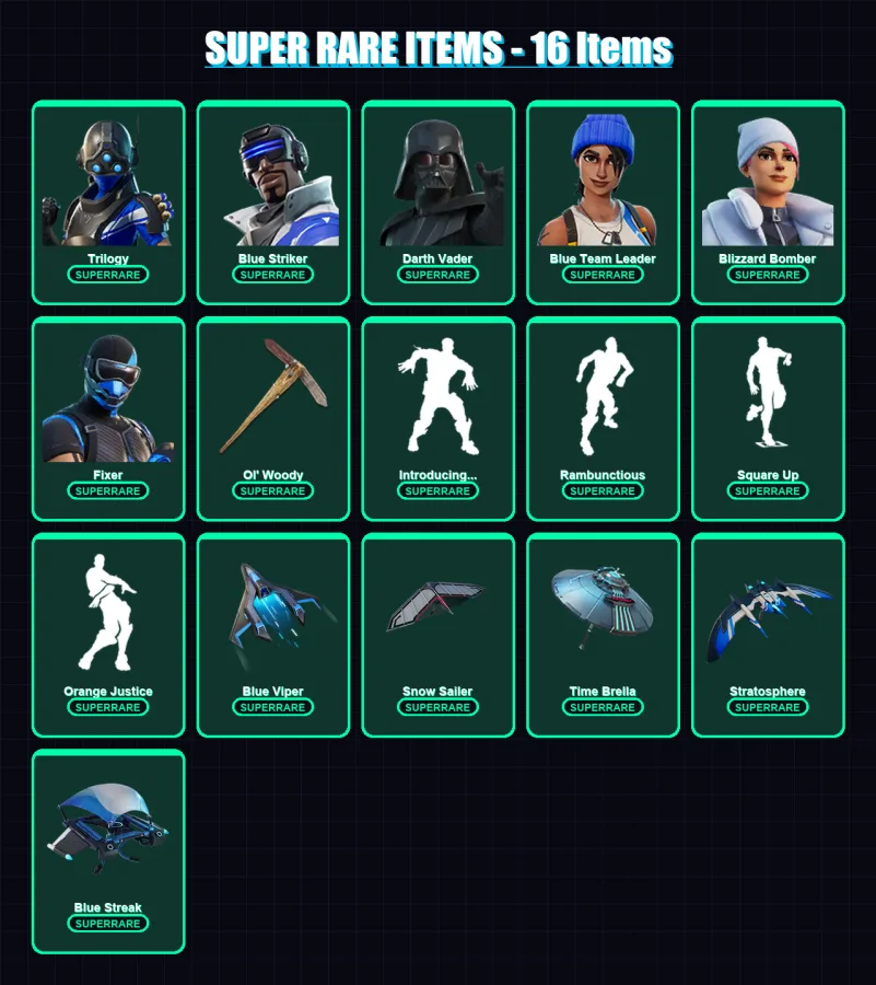 [PS4/PS5/XBOX/PC] | Trilogy | Blue Striker | Darth Vader | 105 skin | Lv1919