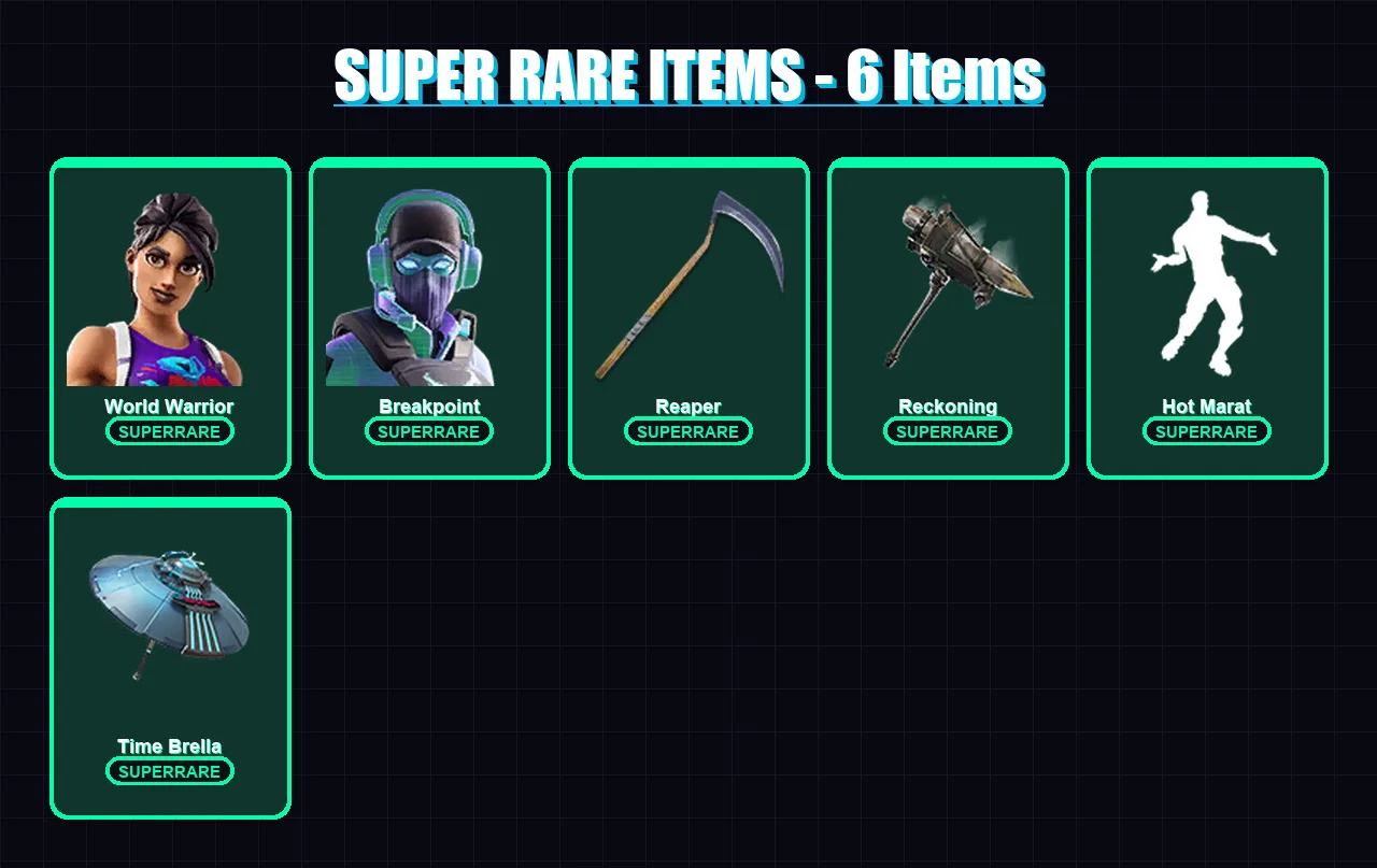 [PC/XBOX] | World Warrior | Breakpoint | Blackheart | Midas | Zenith | 121 skin | 140 pickaxe | 130 emote | 143 glider | Lv1741 — Fortnite account