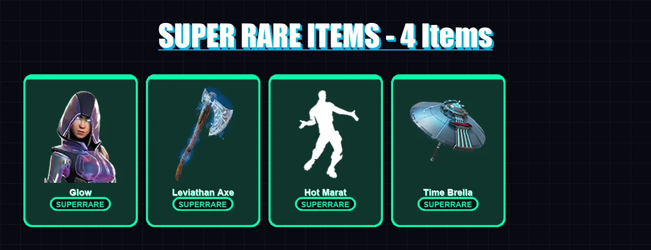 [PC] | Glow | Menace | Spire Assassin | Mandalorian | Blackheart | 102 skin | 112 pickaxe | 84 emote | 111 glider | Lv1471