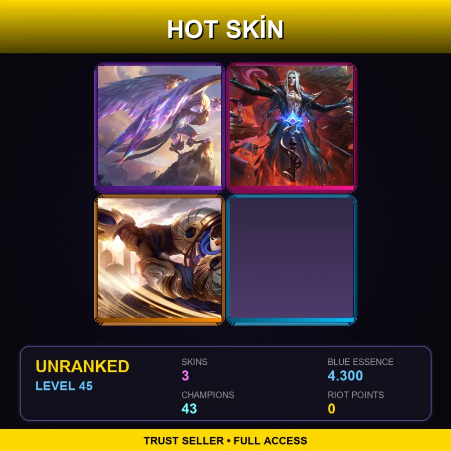 VN | Lv45 | Unranked | 3 Skin | 43 Champ — Victorious Anivia
