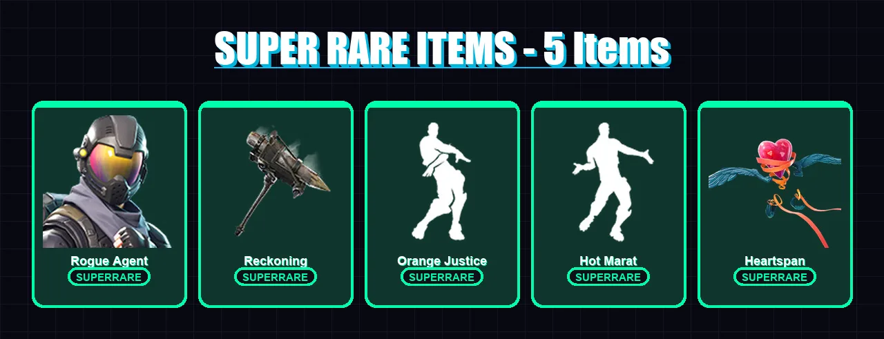 [PC/PSN] | Rogue Agent | The Prisoner | Blackheart | Carbide | Drift | 31 skin | 39 pickaxe | 46 emote | 38 glider | Lv604