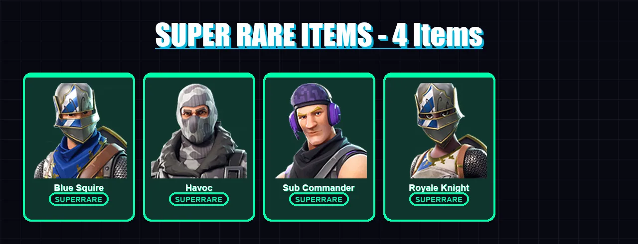 [PC/XBOX] | Blue Squire | Havoc | Sub Commander | Royale Knight | Lynx | 11 skin | 8 pickaxe | 14 emote | 14 glider | Lv184 — Fortnite account