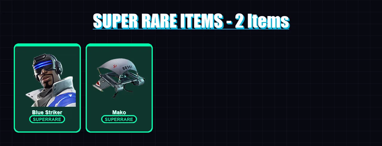 [PS4/PS5/XBOX/PC] | Blue Striker | Lynx | Zenith | Drift | Rook | 15 skin | 9 pickaxe | 14 emote | 17 glider | Lv291