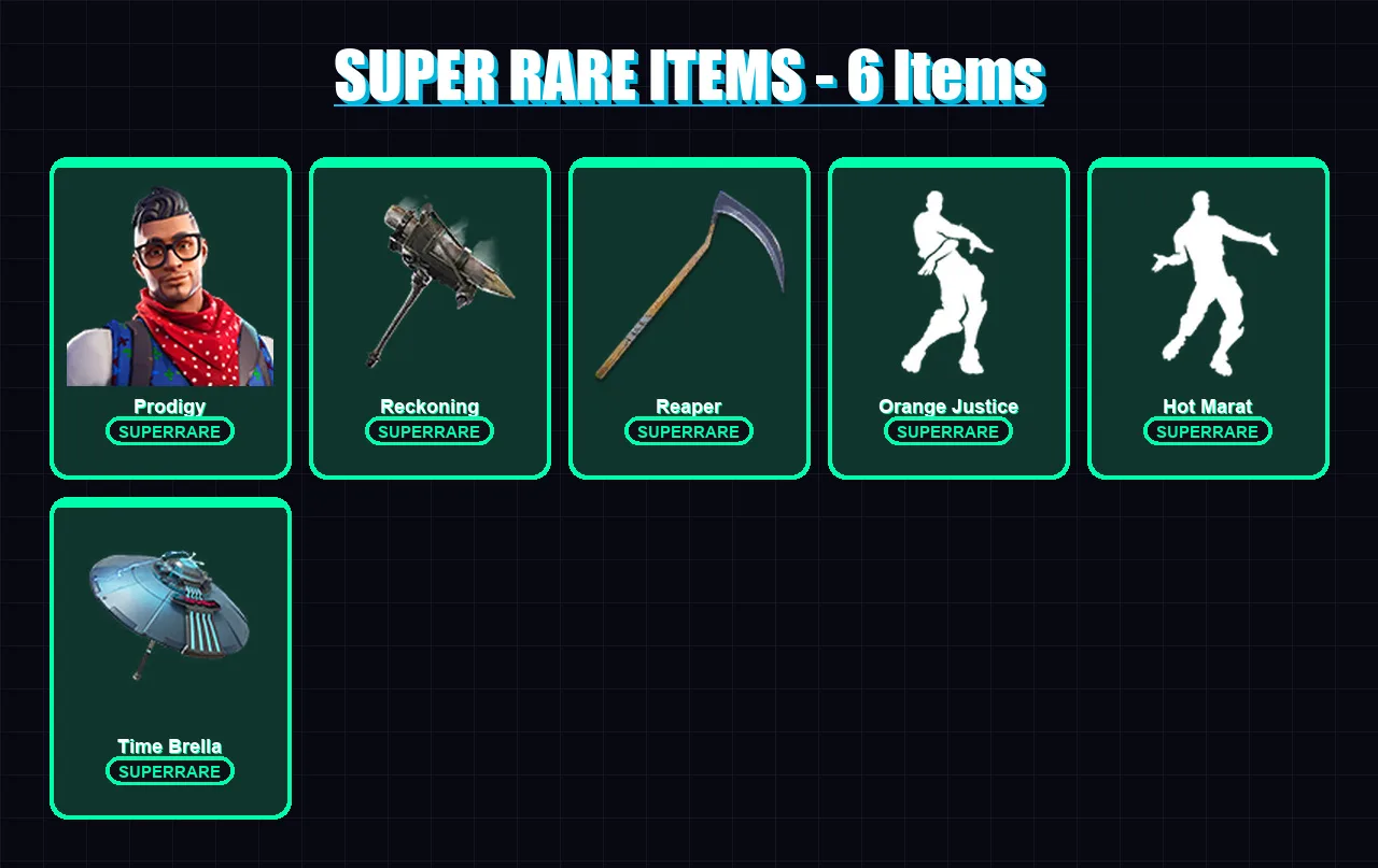 [PS4/PS5/XBOX/PC] | Prodigy | Blackheart | Drift | The Visitor | Ruin | 52 skin | 43 pickaxe | 55 emote | 53 glider | Lv740 — Fortnite account