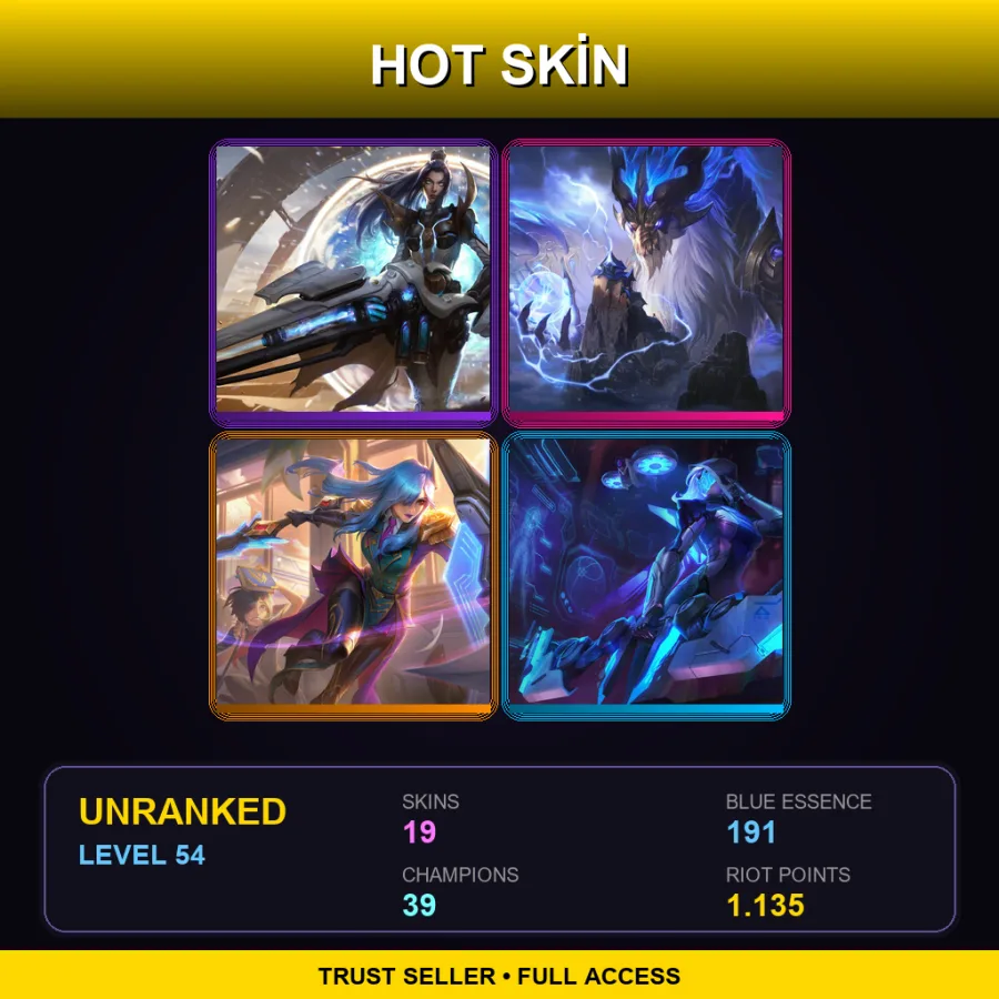 LAN | Lv54 | Unranked | 19 Skin | 39 Champ — Firecracker Teemo