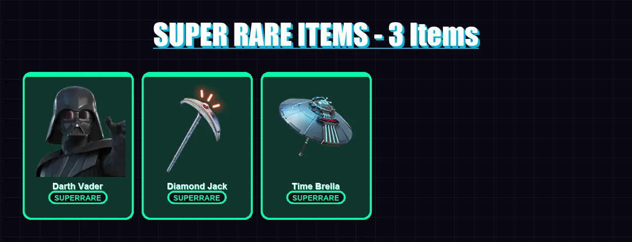 [PC/XBOX/PSN] | Darth Vader | Midas | Nezumi | The Cube Queen | Ronin | 213 skin | 266 pickaxe | 190 emote | 212 glider | Lv3310