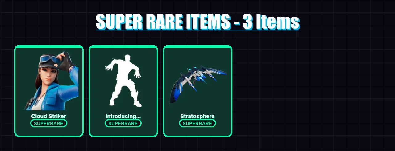[PS4/PS5/XBOX/PC] | Cloud Striker | Mandalorian | Predator | Kondor | Mave | 11 skin | 28 pickaxe | 25 emote | 24 glider | Lv511