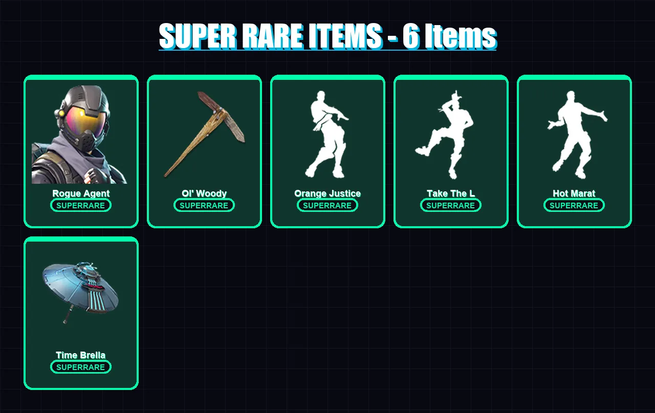 [PC/PSN] | Rogue Agent | Carbide | Zenith | Lynx | Ragnarok | 45 skin | 47 pickaxe | 71 emote | 49 glider | Lv930