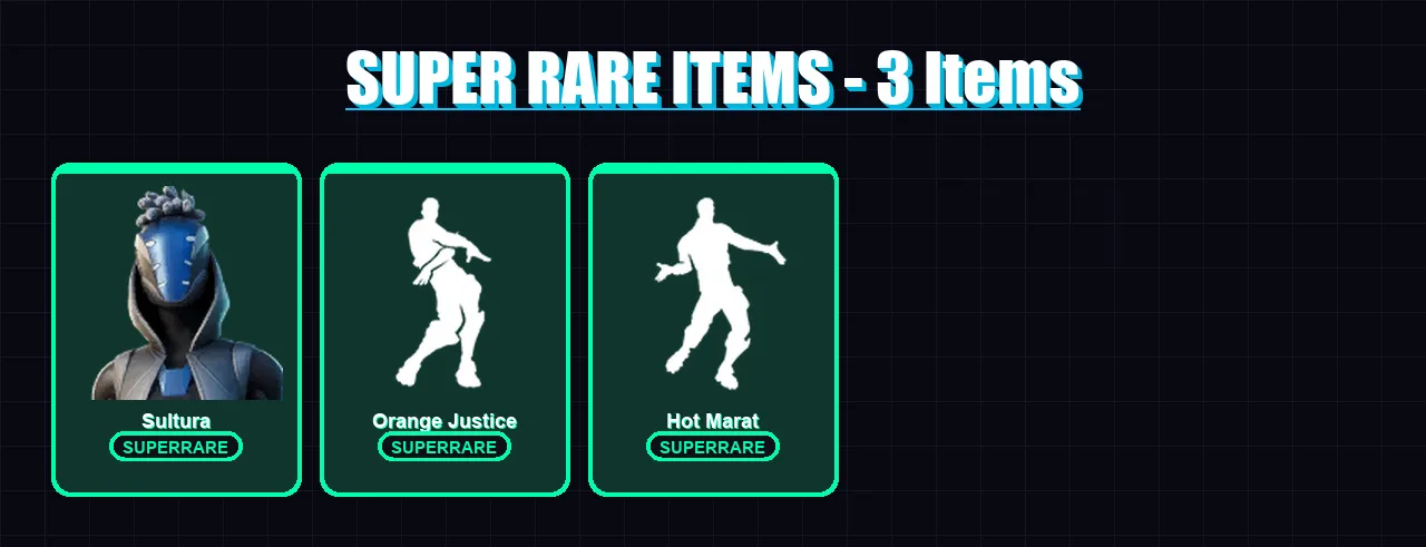 [PS4/PS5/XBOX/PC] | Sultura | Gear Specialist Maya | Ronin | Moisty Merman | Peter Griffin | 97 skin | 119 pickaxe | 100 emote | 105 glider | Lv1640