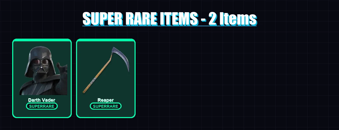 [PC/XBOX/PSN] | Darth Vader | Ronin | Dynamo Dancer | Mandalorian | Midas Rex | 131 skin | 142 pickaxe | 88 emote | 110 glider | Lv1947