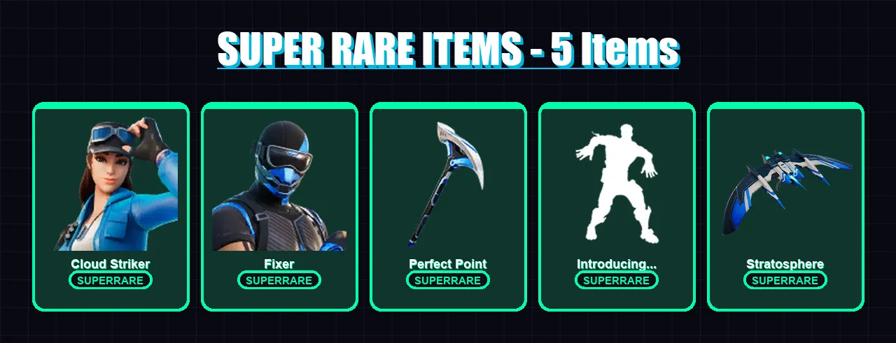 [PC/XBOX] | Cloud Striker | Fixer | Eternal Knight | Fade | Kit | 18 skin | 24 pickaxe | 27 emote | 19 glider | Lv333 — Fortnite account