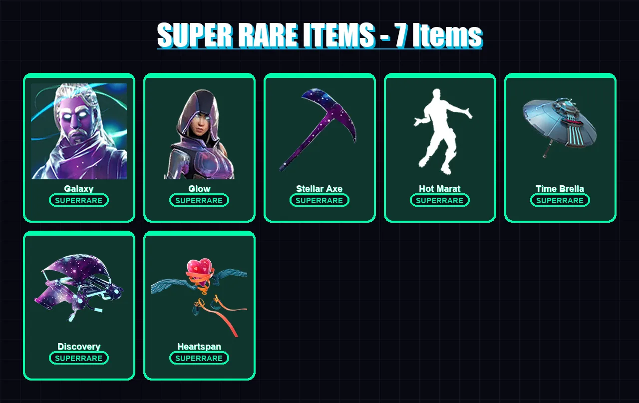 [PC/XBOX/PSN] | Galaxy | Glow | Sentinel | Gear Specialist Maya | Deadpool | 104 skin | 101 pickaxe | 93 emote | 97 glider | Lv1335