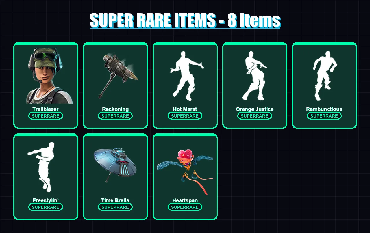 [PC/XBOX/PSN] | Trailblazer | Catalyst | Ragnarok | Omega | Dire | 55 skin | 42 pickaxe | 66 emote | 50 glider | Lv572