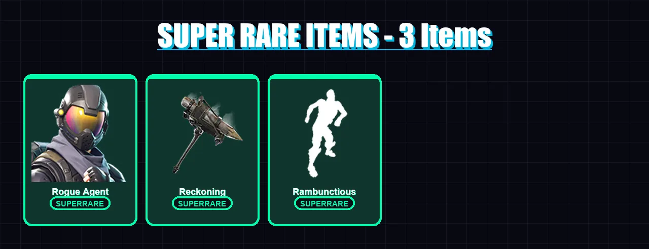 [PC/XBOX/PSN] | Rogue Agent | Calamity | Carbide | Drift | Teknique | 17 skin | 11 pickaxe | 15 emote | 20 glider | Lv263 — Fortnite account
