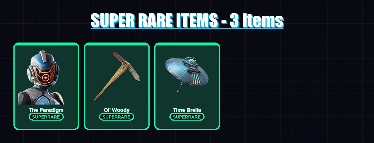 [PC/PSN] | The Paradigm | Optimus Prime | Zeus | Spectra Knight | Dark Vanguard | 110 skin | 186 pickaxe | 149 emote | 138 glider | Lv2858