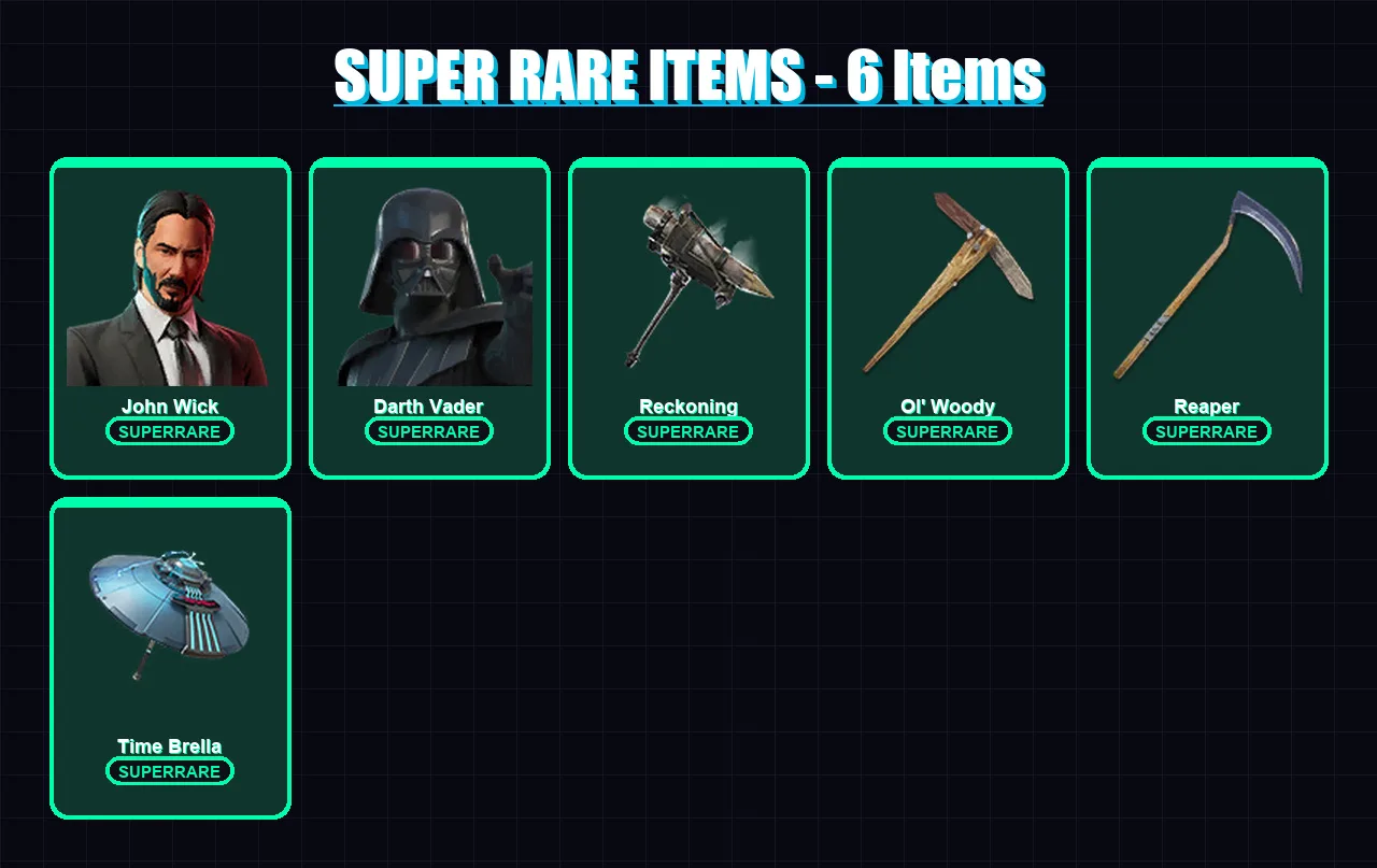[PS4/PS5/PC] | John Wick | Darth Vader | Menace | Torin | Zeus | 263 skin | 286 pickaxe | 235 emote | 195 glider | Lv2790 — Fortnite account