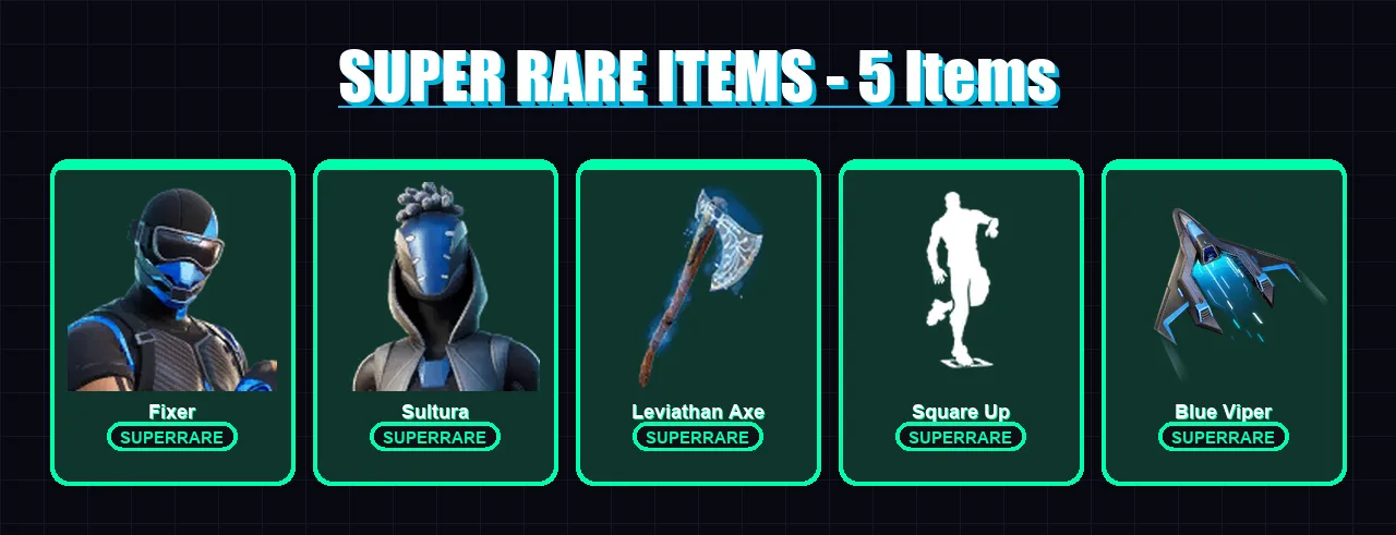 [PC] | Fixer | Sultura | Kymera | Joey | Midas | 70 skin | 103 pickaxe | 79 emote | 88 glider | Lv1130