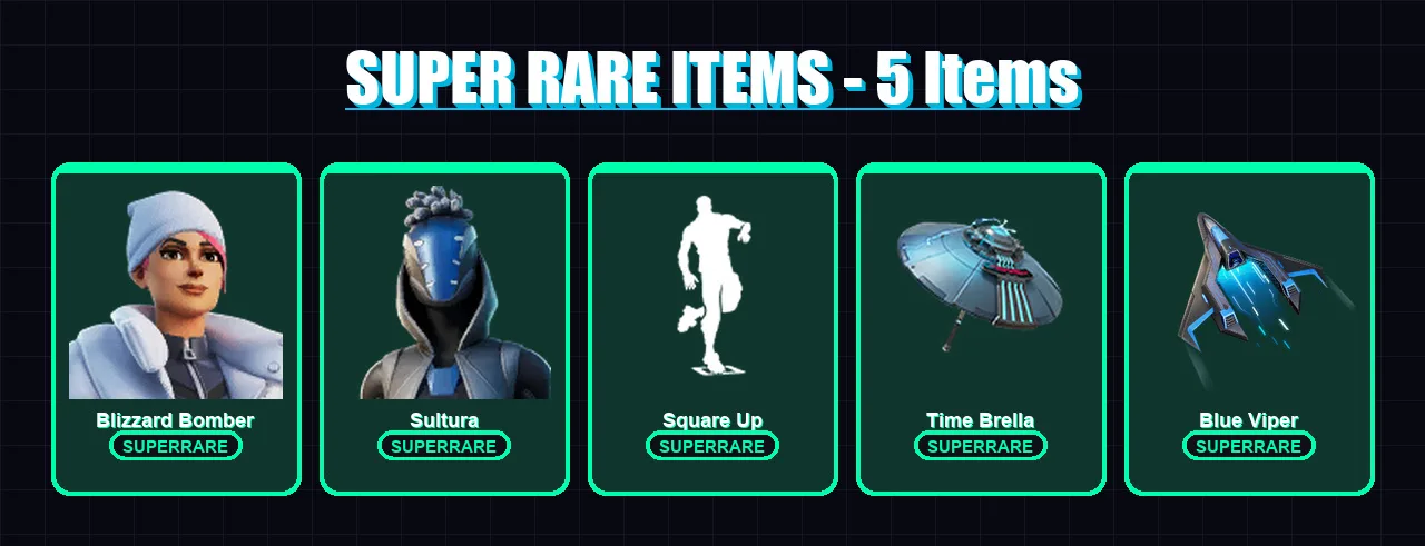 [PS4/PS5/PC] | Blizzard Bomber | Sultura | Twyn | Peter Griffin | Paradigm (Reality-659) | 126 skin | 183 pickaxe | 136 emote | 136 glider | Lv2445