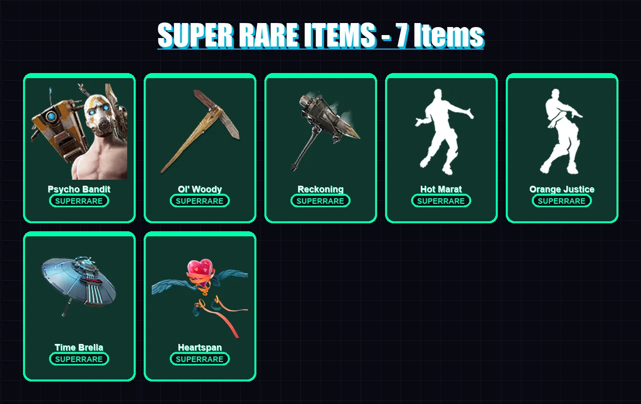 [PC/XBOX/PSN] | Psycho Bandit | Ruin | Renzo the Destroyer | Gear Specialist Maya | Era | 124 skin | 127 pickaxe | 125 emote | 132 glider | Lv1519