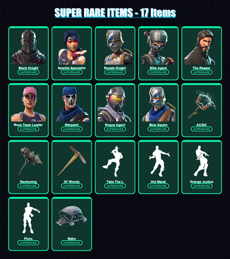 [PC/XBOX/PSN] | OG Ghoul Trooper | Black Knight | Sparkle Specialist | 149 skin | Lv1935 — Fortnite account