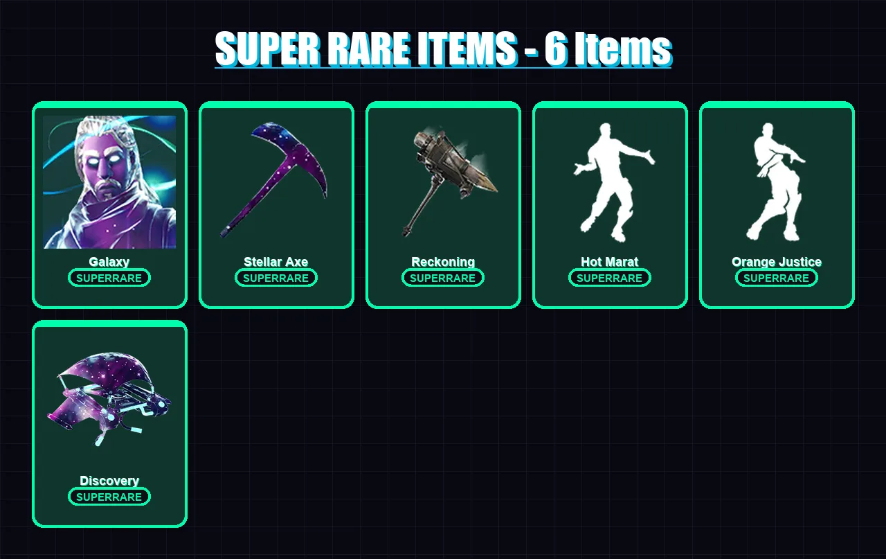 [PS4/PS5/XBOX/PC] | Galaxy | Valor | Drift | Carbide | Sentinel | 22 skin | 13 pickaxe | 29 emote | 19 glider | Lv232