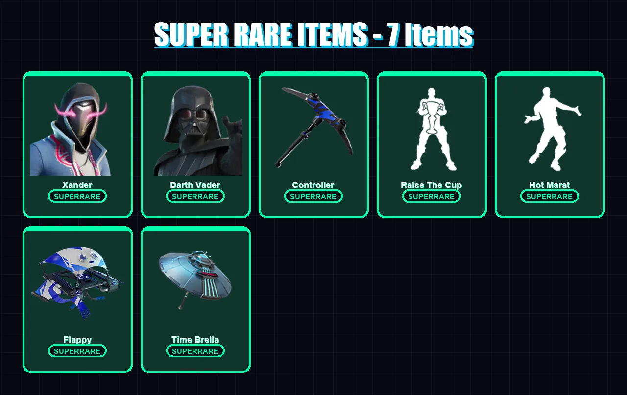 [PS4/PS5/XBOX/PC] | Xander | Darth Vader | The Foundation | 227 skin | Lv2733 — Fortnite account