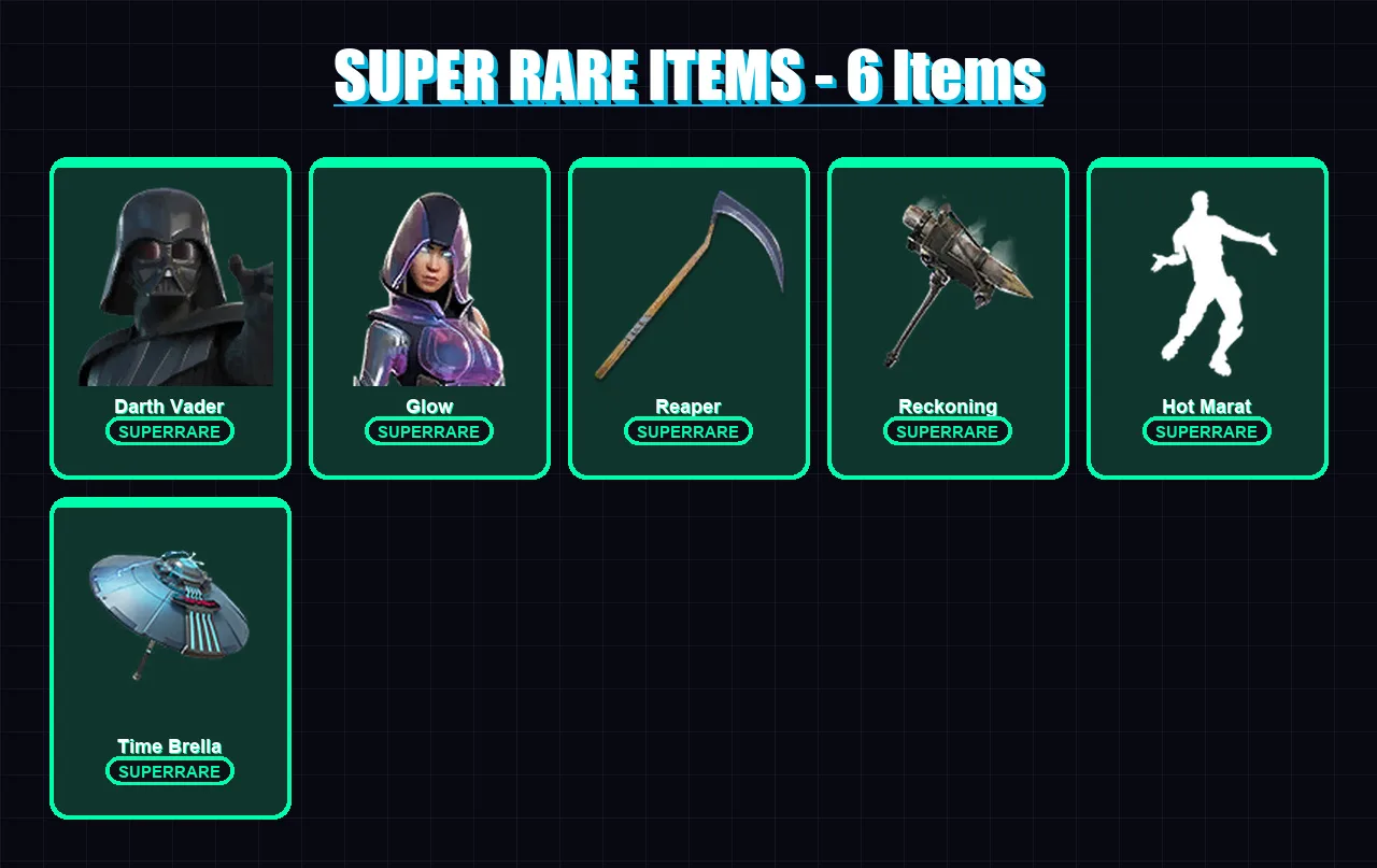 [PC/PSN] | Darth Vader | Glow | Kymera | Galaxy Scout | Malik | 313 skin | 357 pickaxe | 256 emote | 269 glider | Lv3819 — Fortnite account