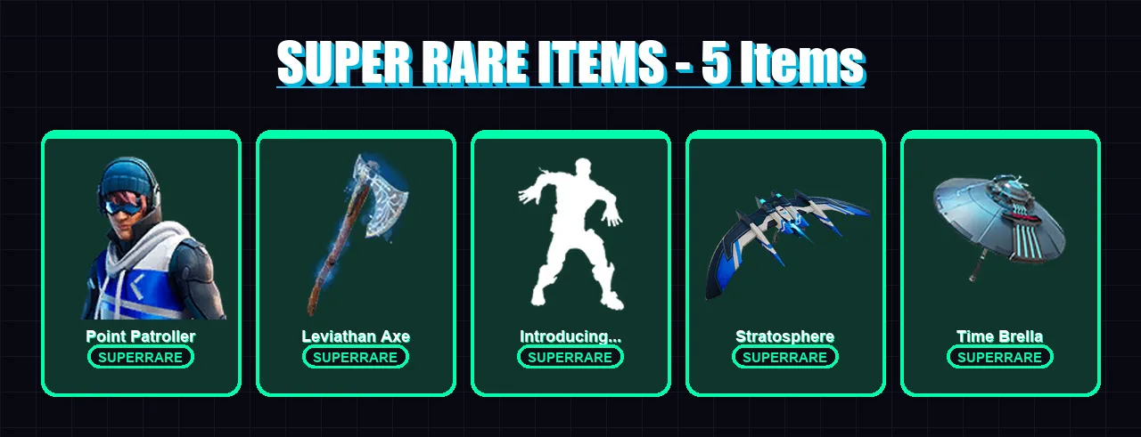 [PC] | Point Patroller | Mandalorian | Kymera | Menace | The Scientist | 71 skin | 102 pickaxe | 92 emote | 85 glider | Lv1571