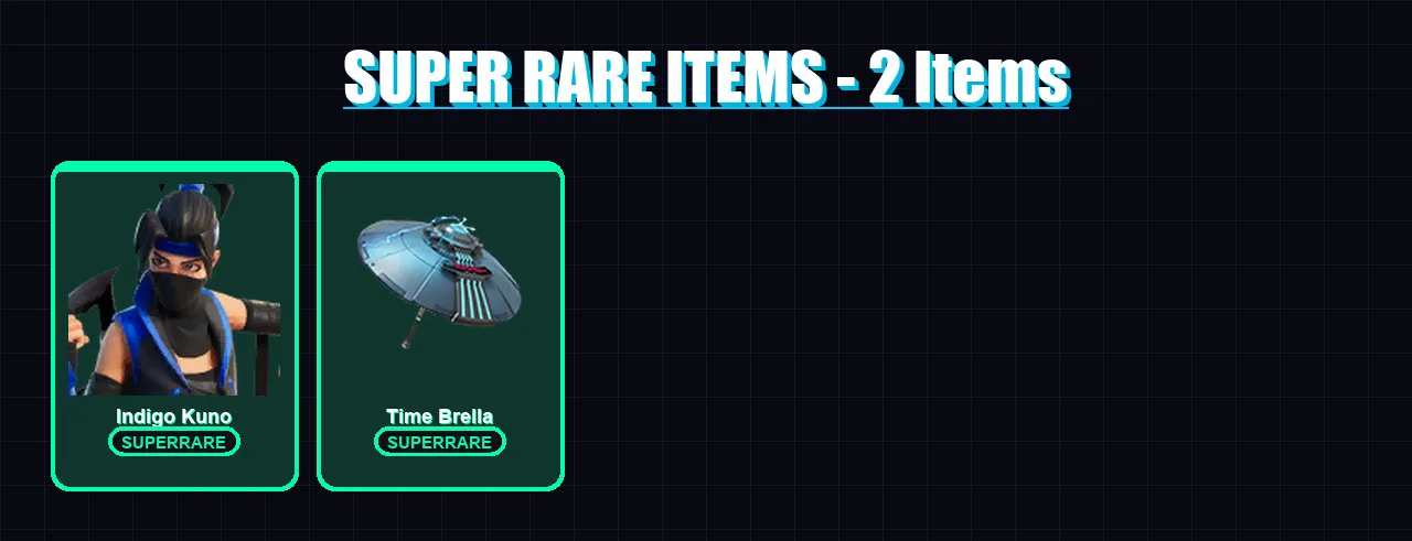 [PC/XBOX/PSN] | Indigo Kuno | Cobalt Snowfoot | Lara Croft | Kor | Son Goku | 80 skin | 115 pickaxe | 62 emote | 102 glider | Lv1188