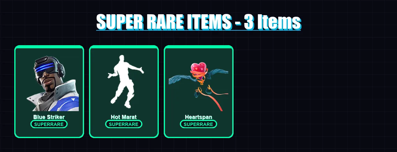 [PS4/PS5/XBOX/PC] | Blue Striker | Hybrid | Rox | Zeus | Ruin | 53 skin | 72 pickaxe | 72 emote | 73 glider | Lv840