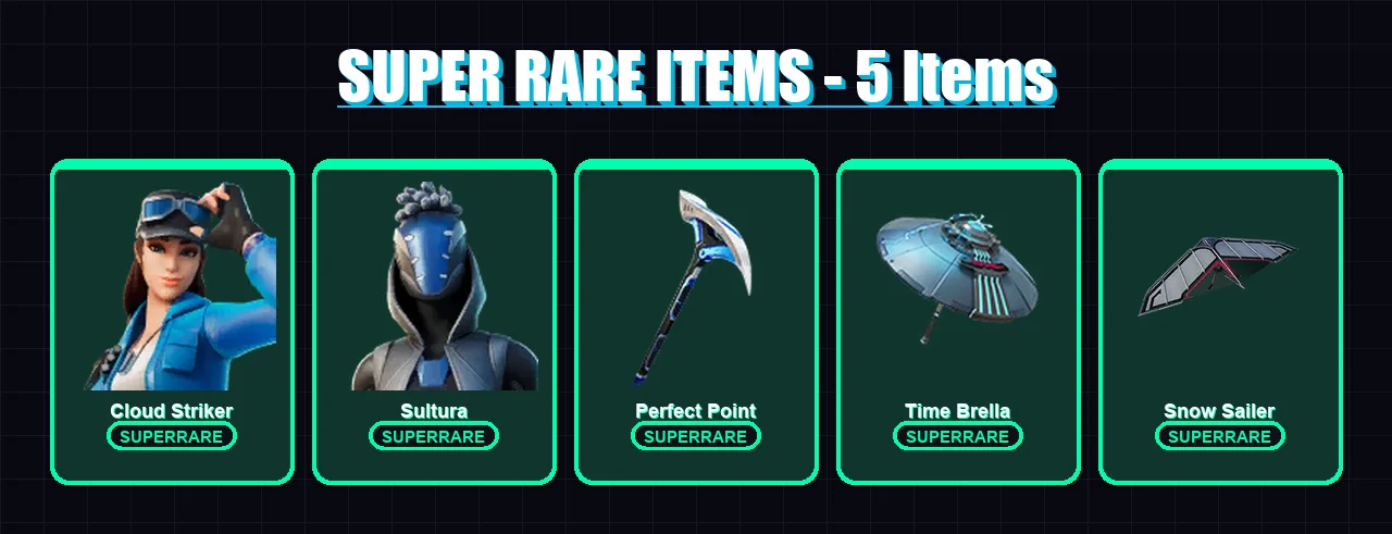 [PC] | Cloud Striker | Sultura | Red Knight | Love Ranger | Kymera | 93 skin | 125 pickaxe | 98 emote | 101 glider | Lv1746