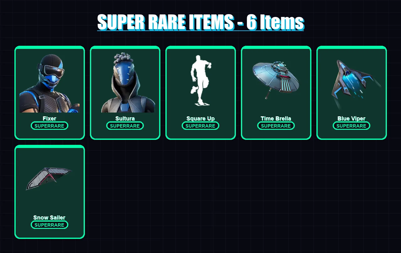 [PS4/PS5/XBOX/PC] | Fixer | Sultura | Fusion | Deadeye | Spectra Knight | 80 skin | 133 pickaxe | 106 emote | 120 glider | Lv1794 — Fortnite account
