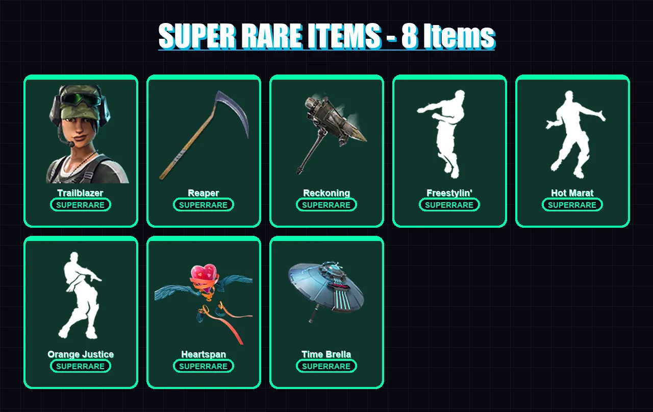 [PC/PSN] | Trailblazer | A.I.M. | Hybrid | Blackheart | Luxe | 46 skin | 66 pickaxe | 57 emote | 62 glider | Lv919