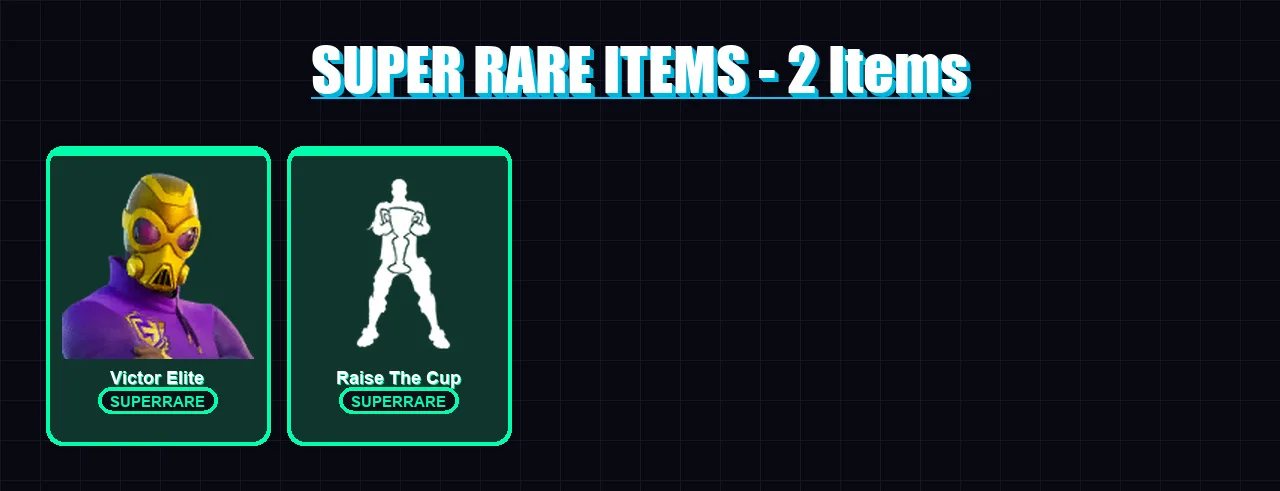[SWITCH/XBOX/PSN/PC] | Victor Elite | Fade | Kymera | Raz | The Foundation | 98 skin | 112 pickaxe | 88 emote | 102 glider | Lv1347